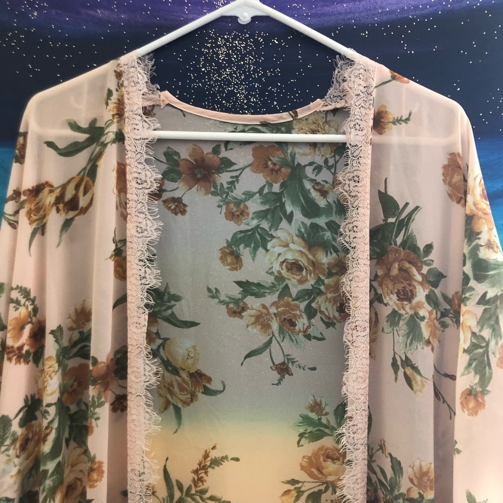 floral kimono